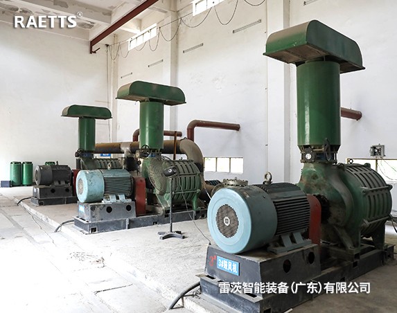 3臺110kWNG娛樂磁懸浮風機日處理2.5萬方污水