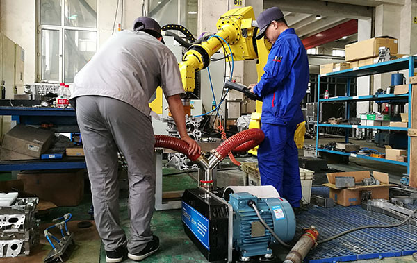 NG娛樂高速離心風機在機器人清洗干燥案例