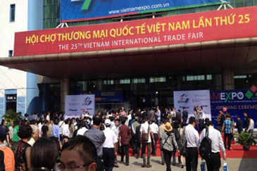 NG娛樂超級風機參加第15屆越南國際貿易展